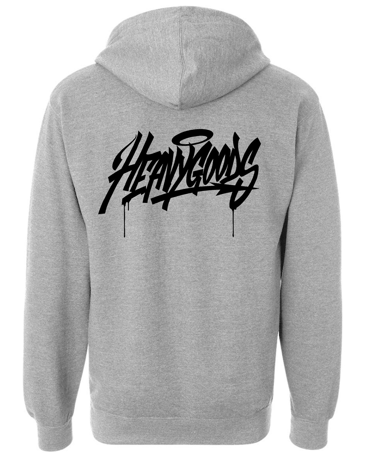 Solid hot sale grey hoodie